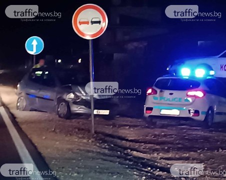 Две катастрофи на Околовръстното на Пловдив блокираха движението
