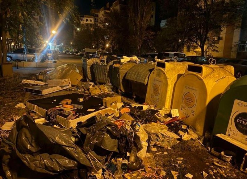 Улица в Пловдив заприлича на сметище