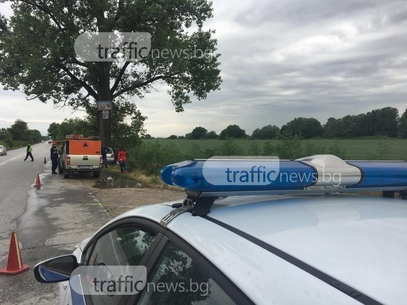 19-годишен шофьор се обърна в канавка край Велинград