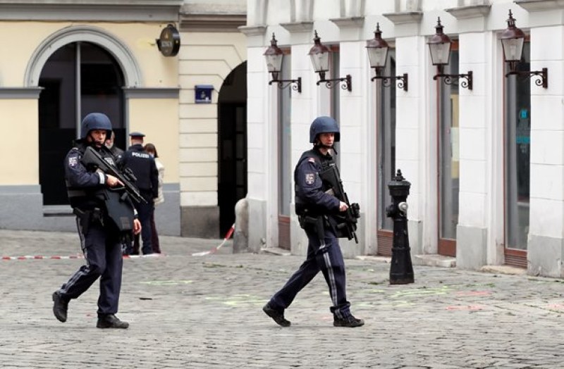 Виенската полиция съобщи днес в социалната мрежа Екс /бивш Туитър/,
