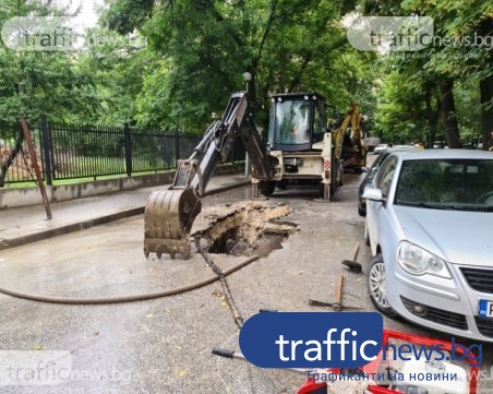 Четири ВиК аварии остават няколко улици в Пловдив без вода