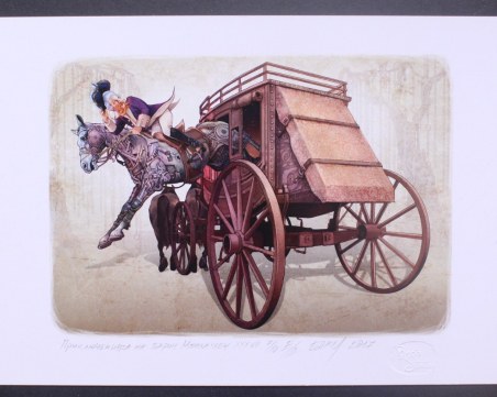 Магичните илюстрации на Борис Стоилов оживяват в Пловдив