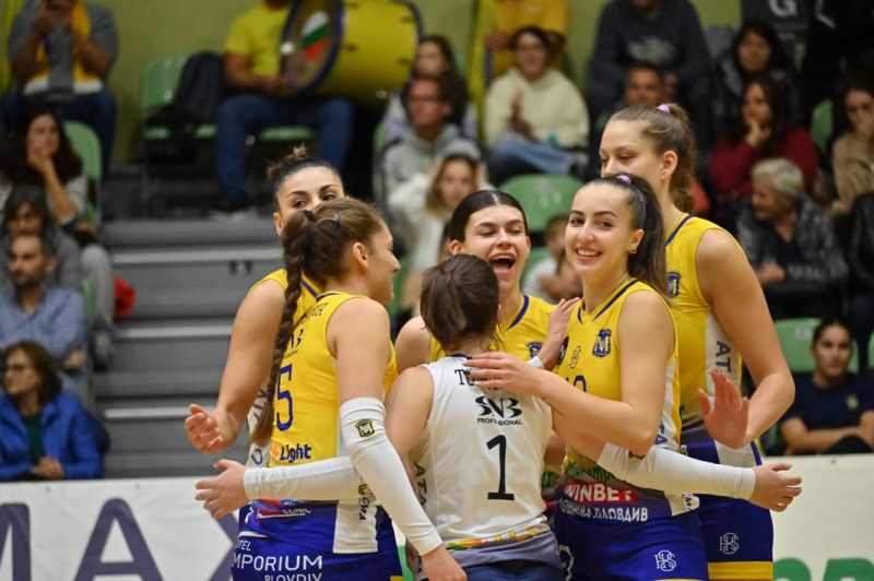Волейболните шампионки от Марица (Пловдив) записаха 4-та поредна победа в