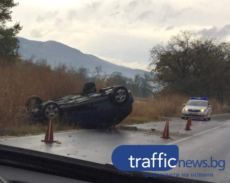 22-годишен, пиян и с 5-месечен стаж зад волана, предизвика катастрофа край Асеновград