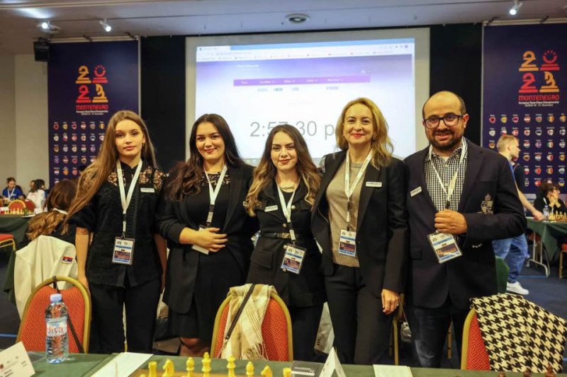 Българския женски отбор по шахмат спечели с 3-1 партиите  си от