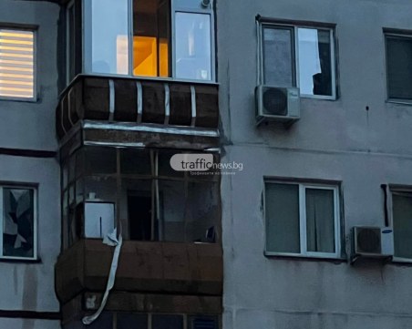 Газова бутилка се взриви в жилищен блок в Бургас