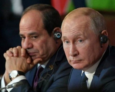 Путин се срещна с президента на Египет, обсъдиха Газа