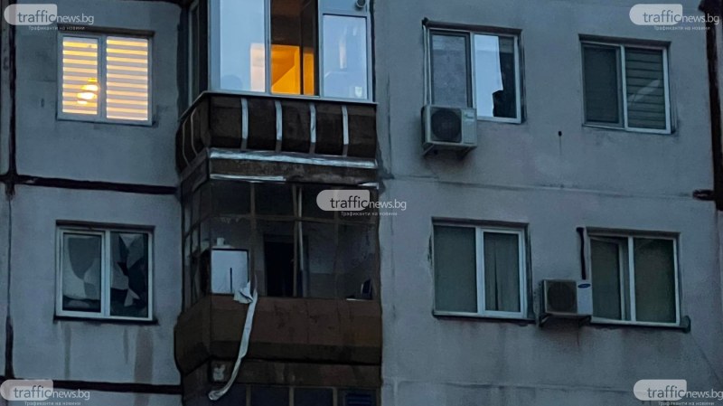 Газова бутилка се взриви в жилищен блок в Бургас