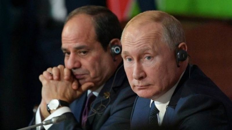 Президентът на Египет Абдел Фатах ас Сиси и руският му