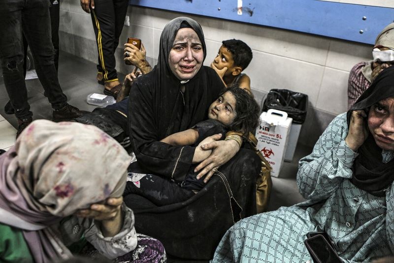 Защо най-голямата болница в Газа стана епицентър на войната Израел-Хамас