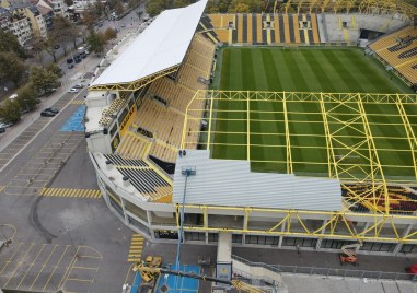 От фирмата строител на стадион Христо Ботев ПИМК публикуваха снимки