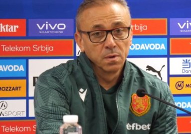 Старши треньорът на националния отбор по футбол Илиан Илиев говори