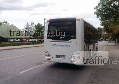 Кондукторка пострада при инцидент с градски автобус в Пловдив Сигналът