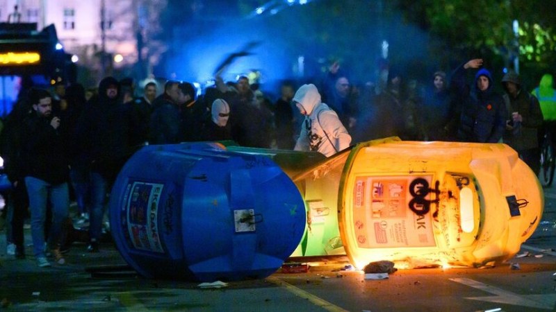 Георги Йовчев, който е сред пострадалите на протеста срещу Българския