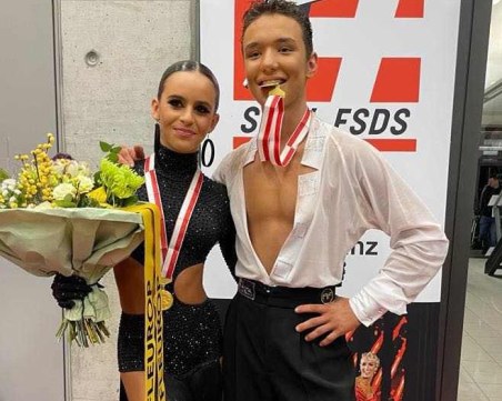 Пловдивчанка стана шампион по спортни танци в Швейцария