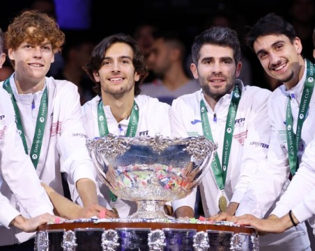 Италия спечели Купа Дейвис за втори път в историята си