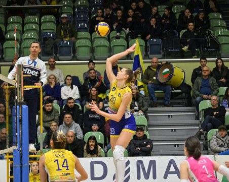 Марица стана есенен първенец в НВЛ след успех над Левски