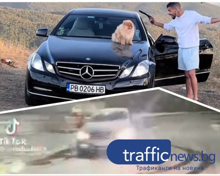 Първият сняг в Пловдив извади дрифтърите от Столипиново, въртят гуми по паркингите