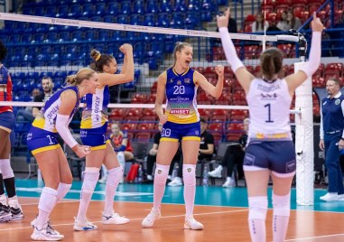 Волейболните шампионки от Марица Пловдив записа феноменална първа победа в