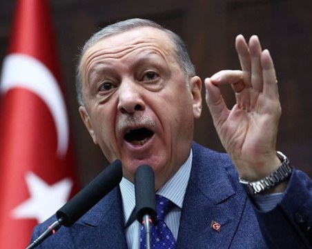 Ердоган: Шансът за мир в Газа засега е изгубен