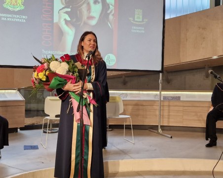 Соня Йончева в Пловдив: Вярвам, че културата е нашето бъдеще