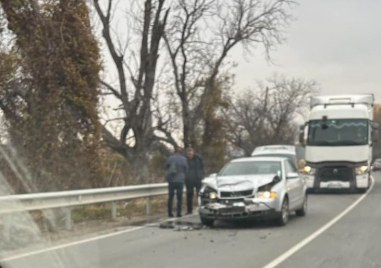 Катастрофа е станала тази сутрин в Пловдив Инцидентът е на