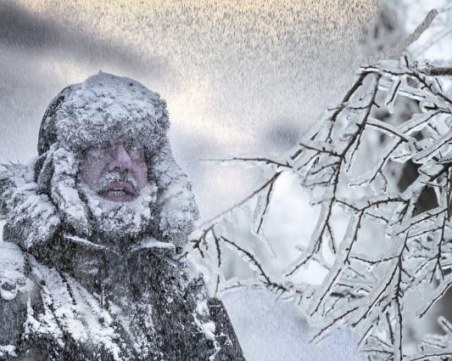 В Сибир температурите паднаха до минус 58°C