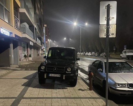 Шофьор на Мерцедес с „перфектно” паркиране в Пловдив