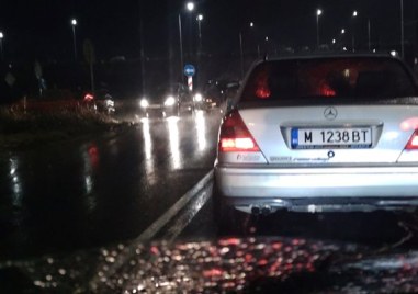 Катастрофа предизвиква огромно задръстване на един от входовете на Пловдив  сигнализират шофьори