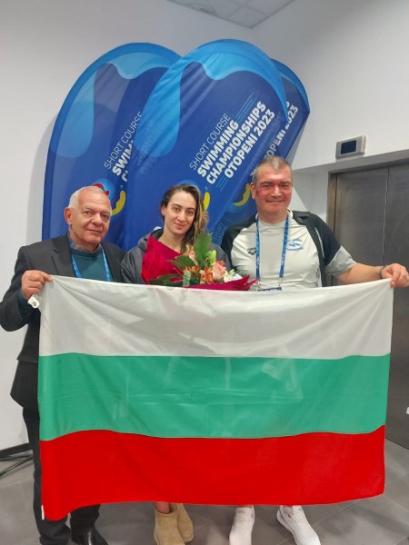 Диана Петкова е осма в Европа на 50 м бруст