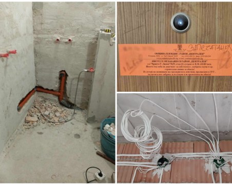 Общината спря ремонт на апартамент в центъра на Пловдив, защото бил опасен - собственикът я осъди