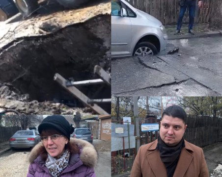 Защо дупка погълна автомобил в Кючука? ВиК обясниха проблема със 70-годишни водопроводи