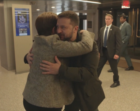 Зеленски се срещна с Кристалина Георгиева, МВФ отпуска 15,6 милиарда долара за Украйна