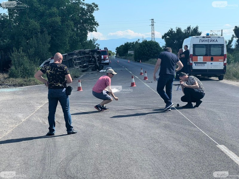 Съдят шофьора, причинил катастрофата с две жертви край Черноземен- карал със 135 км/ч