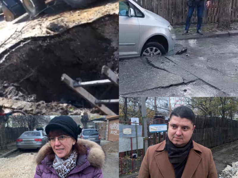 Защо дупка погълна автомобил в Кючука? ВиК обясниха проблема със 70-годишни водопроводи