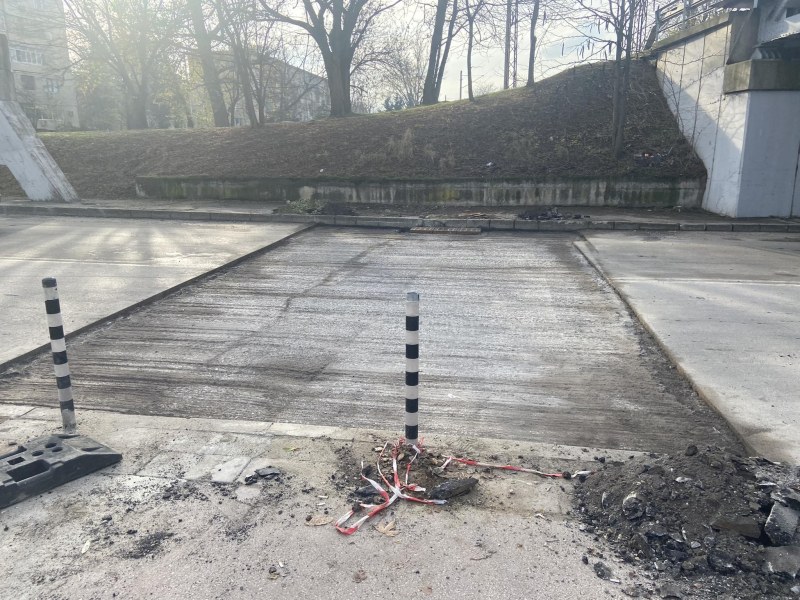 Разкопаният новоасфалтиран булевард Марица – Юг създаде пречки за пловдивските
