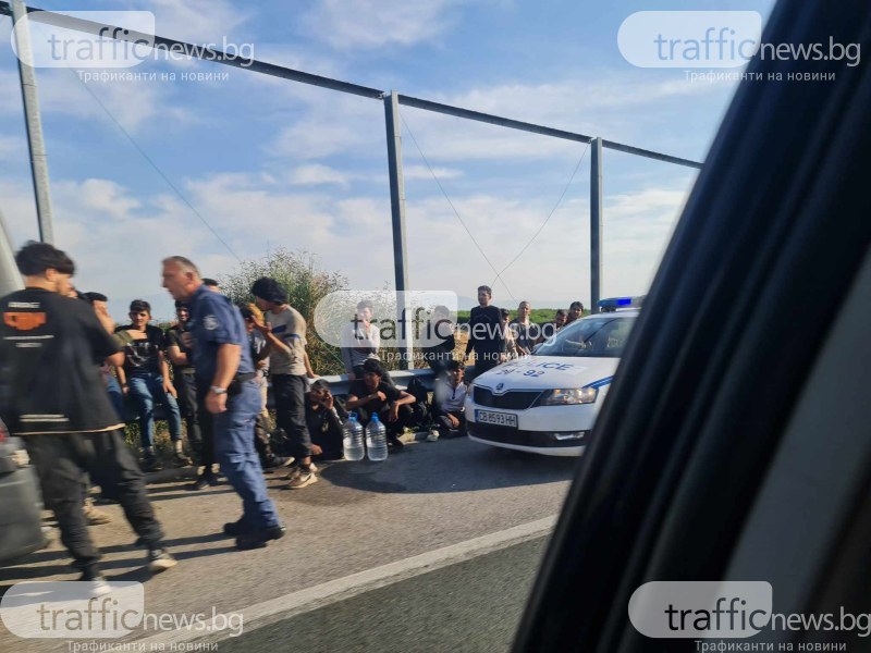 Арестуваха бургазлия, въртял схеми с каналджии, задържани край Пловдив