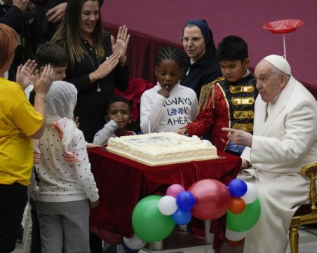 Папа Франциск отбеляза 87-ия си рожден ден