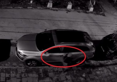 Мъж е заснет на видео с грозна вандалска проява Неизвестно
