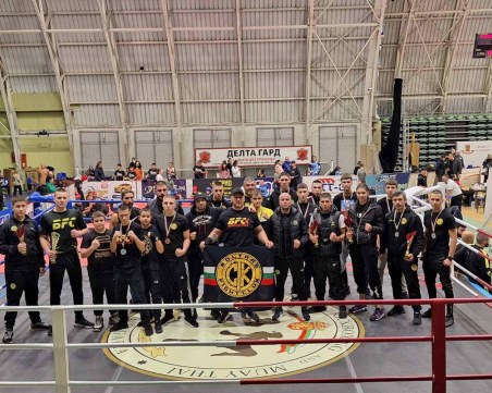 Пловдивски клуб с 24 медала от силния кикбокс турнир Top Ten Plovdiv Open