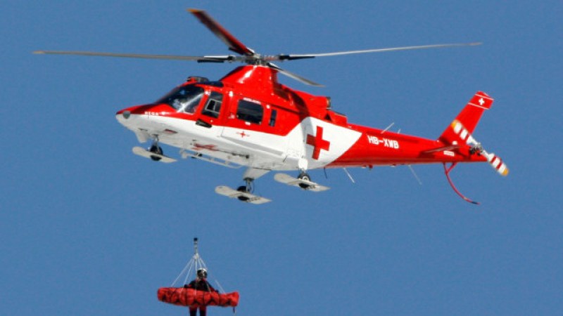 Първият хеликоптер-линейка влиза в действие към края на януари