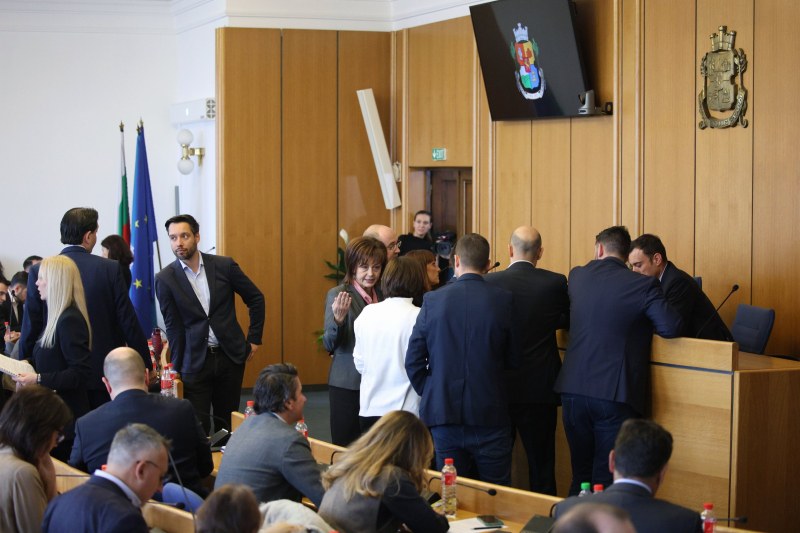 Пети провал за избор на председател на общинския съвет в София