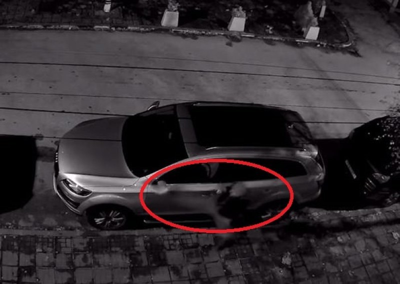 Мъж е заснет на видео с грозна вандалска проява. Неизвестно