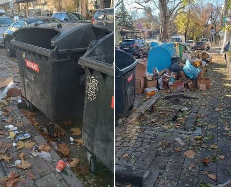 Десетки кашони и боклуци в центъра на Пловдив ядосаха жена,