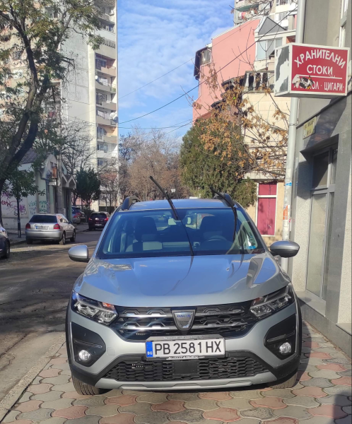 Тротоарите в Пловдив се превърнаха в паркоместа