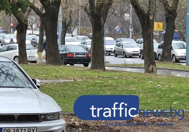 Автомобили шпорят по тротоара на пловдивски булевард За това сигнализира