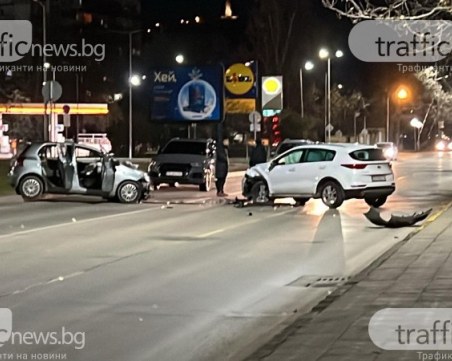 Мъртвопияна и без книжка е причинила тежката катастрофа на бул. „Пещерско шосе