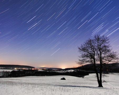 Падащи звезди в навечерието на Коледа