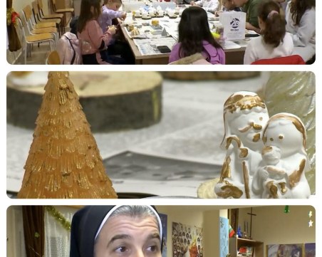 Деца от Раковски изработват играчки за Коледа, събират средства за лечението на свой връстник