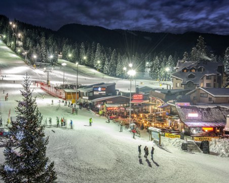 Отменят нощното ски каране в Боровец заради топлото време